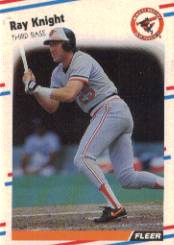 1988 Fleer Baseball Cards      564     Ray Knight